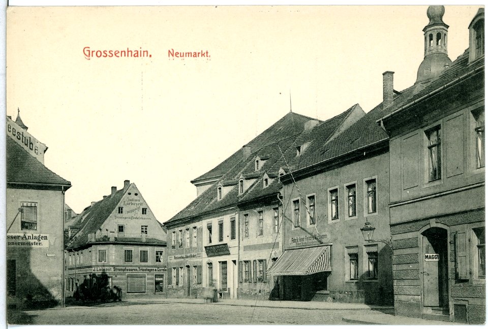 11477-Großenhain-1910-Neumarkt-Brück & Sohn Kunstverlag