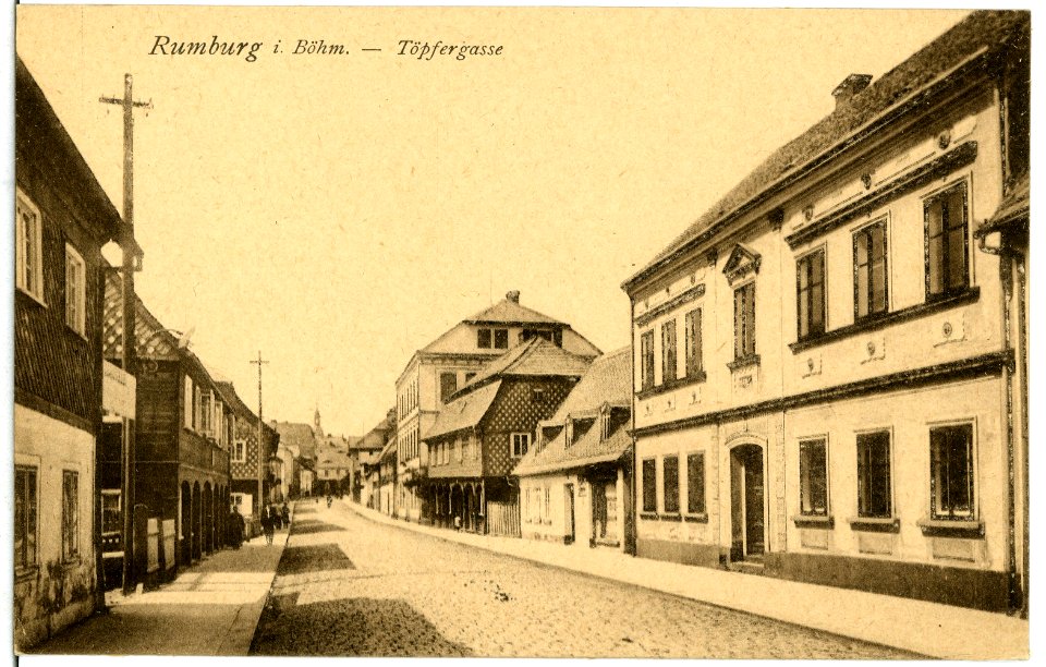 11225-Rumburg-1910-Töpfergase-Brück & Sohn Kunstverlag