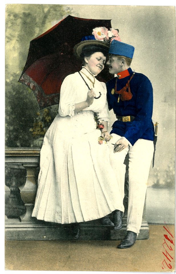 11242-Wien-1910-Liebespaar-Brück & Sohn Kunstverlag