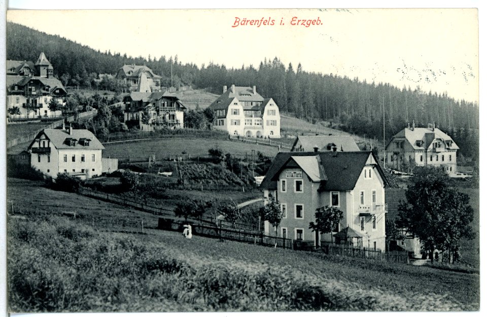 11466-Bärenfels-1910-Blick auf Bärenfels-Brück & Sohn Kunstverlag
