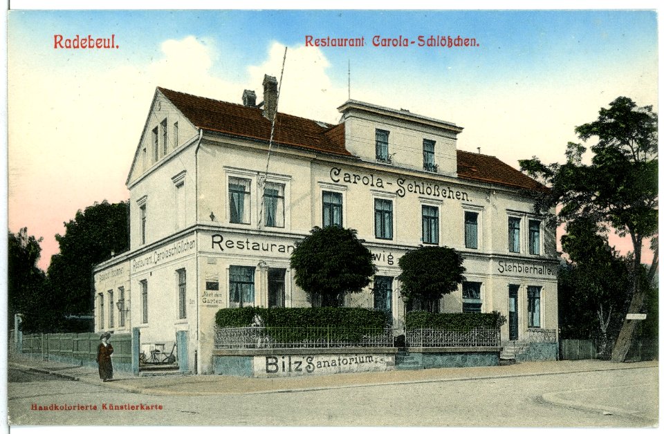 11348-Radebeul-1910-Restaurant Carola - Schlößchen-Brück & Sohn Kunstverlag
