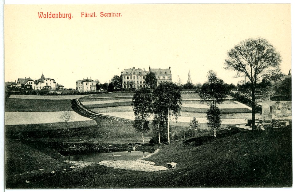 11021-Waldenburg-1910-Fürstliches Seminar-Brück & Sohn Kunstverlag
