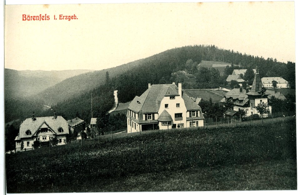 11463-Bärenfels-1910-Blick auf Bärenfels-Brück & Sohn Kunstverlag