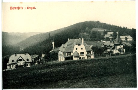 11463-Bärenfels-1910-Blick auf Bärenfels-Brück & Sohn Kunstverlag