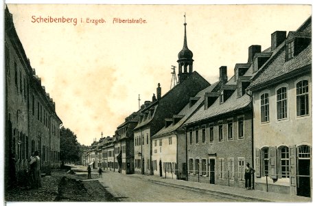 11592-Scheibenberg-1910-Albertstraße-Brück & Sohn Kunstverlag