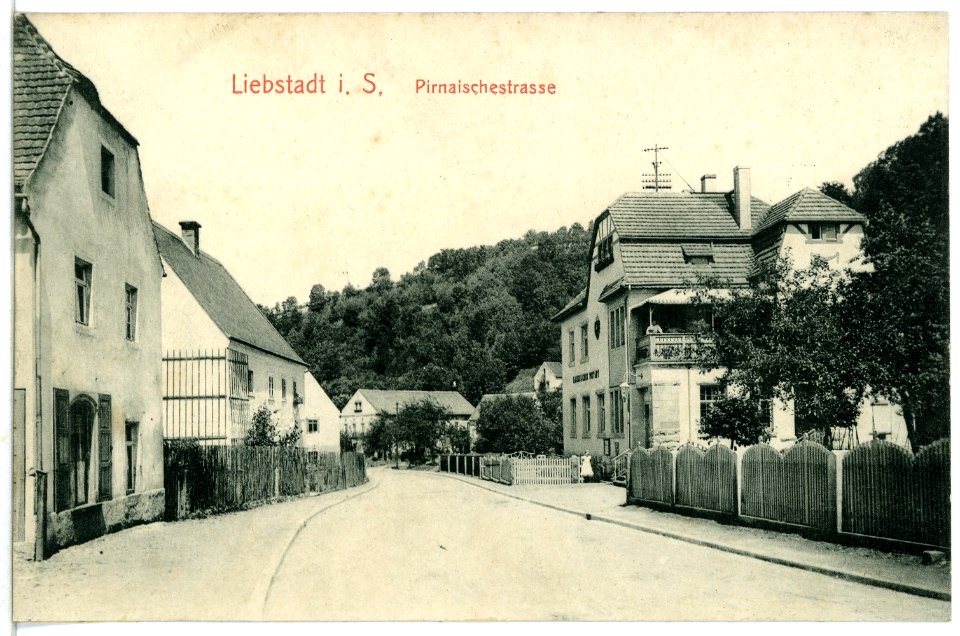 11513-Liebstadt-1910-Pirnaische Straße-Brück & Sohn Kunstverlag