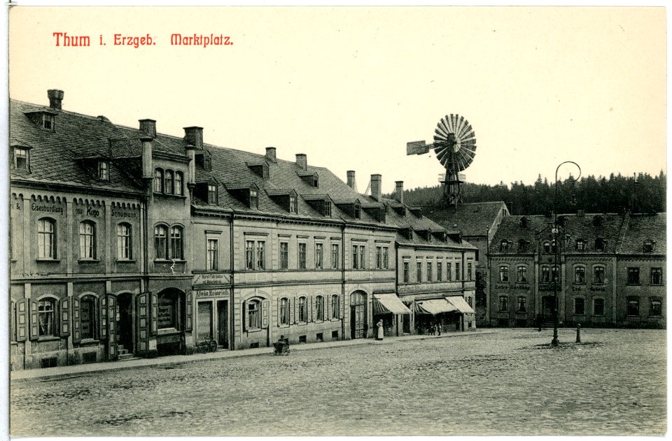 11011-Thum-1910-Marktplatz-Brück & Sohn Kunstverlag