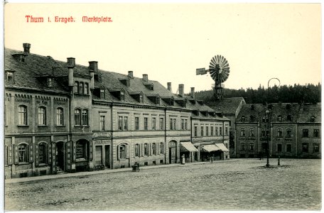 11011-Thum-1910-Marktplatz-Brück & Sohn Kunstverlag
