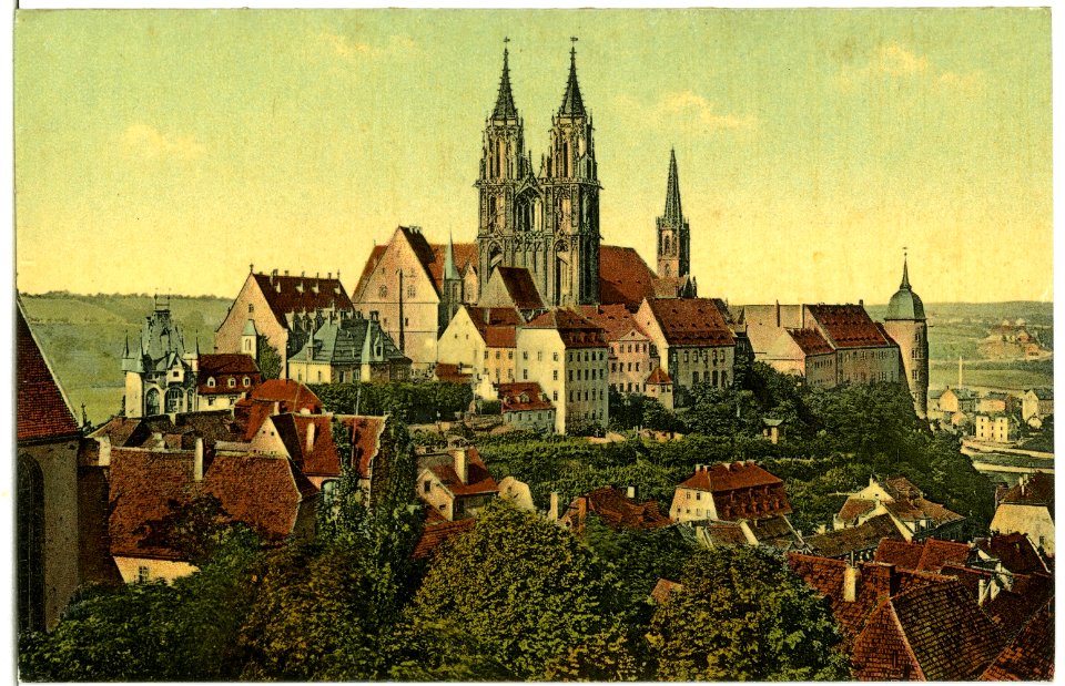 11504-Meißen-1910-Albrechtsburg und Dom-Brück & Sohn Kunstverlag