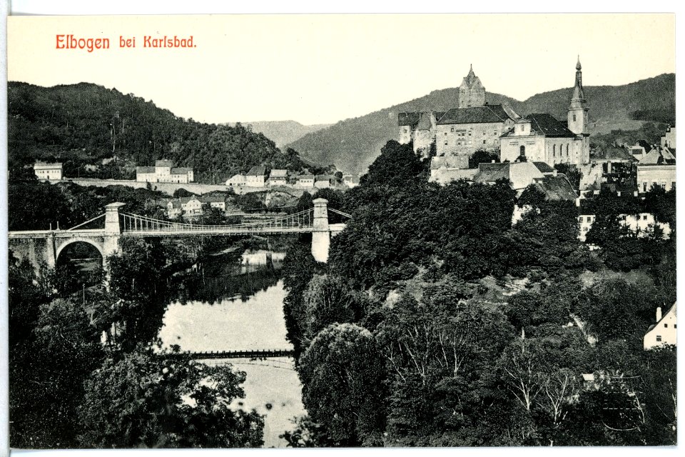 12260-Elbogen-1910-Blick auf Elbogen-Brück & Sohn Kunstverlag
