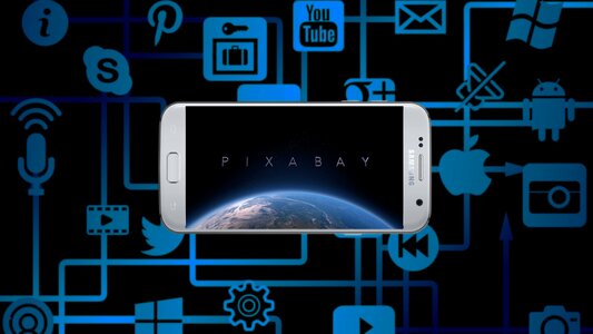 Communication pixabay network