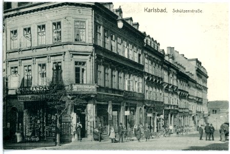 11586-Karlsbad-1910-Schützenstraße-Brück & Sohn Kunstverlag photo