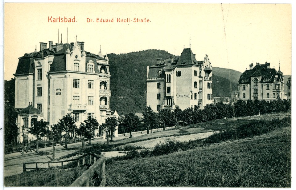 11699-Karlsbad-1910-Dr. Eduard Knoll Straße-Brück & Sohn Kunstverlag