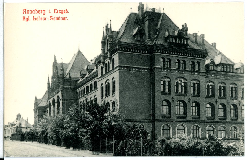 11692-Annaberg-1910-Lehrerseminar-Brück & Sohn Kunstverlag