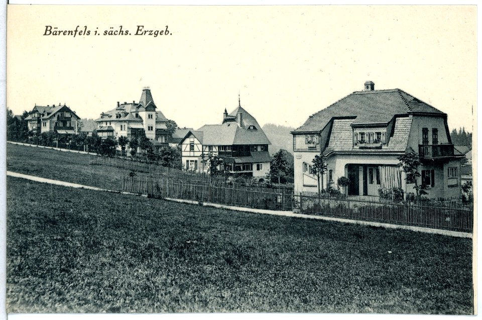 11464-Bärenfels-1910-Blick auf Bärenfels-Brück & Sohn Kunstverlag