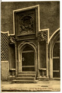 11985-Meißen-1910-Portal der Domprobstei, Domplatz-Brück & Sohn Kunstverlag