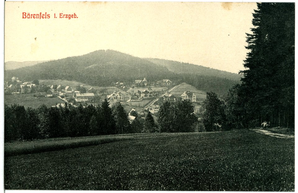 11467-Bärenfels-1910-Blick auf Bärenfels-Brück & Sohn Kunstverlag