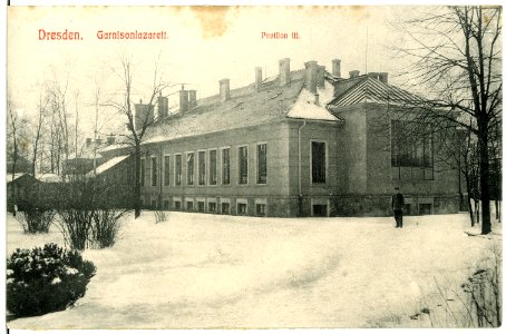11399-Dresden-1910-Garnisonslazarett Pavillon III.-Brück & Sohn Kunstverlag