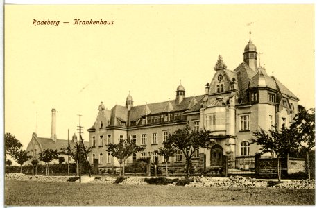 15021-Radeberg-1912-Krankenhaus-Brück & Sohn Kunstverlag