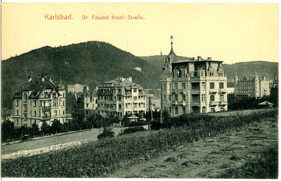 11701-Karlsbad-1910-Dr. Eduard Knoll Straße-Brück & Sohn Kunstverlag