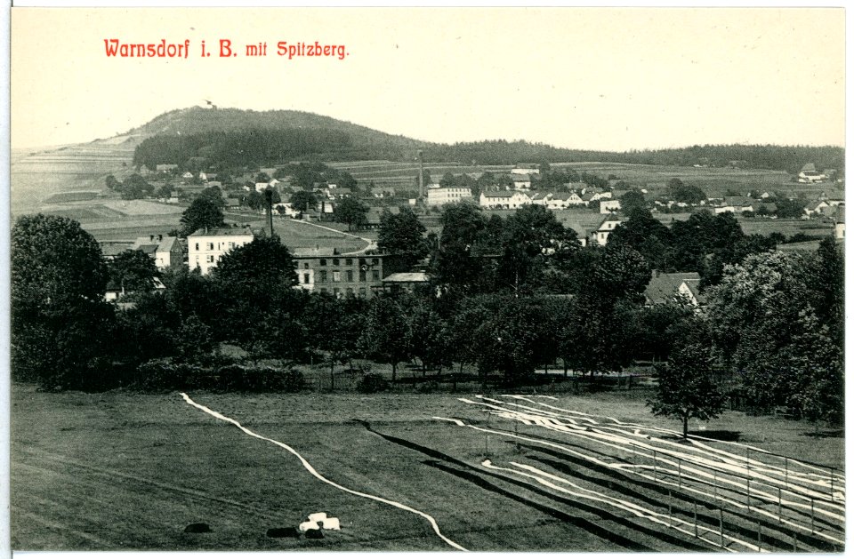 11204-Warnsdorf-1910-mit Spitzberg-Brück & Sohn Kunstverlag