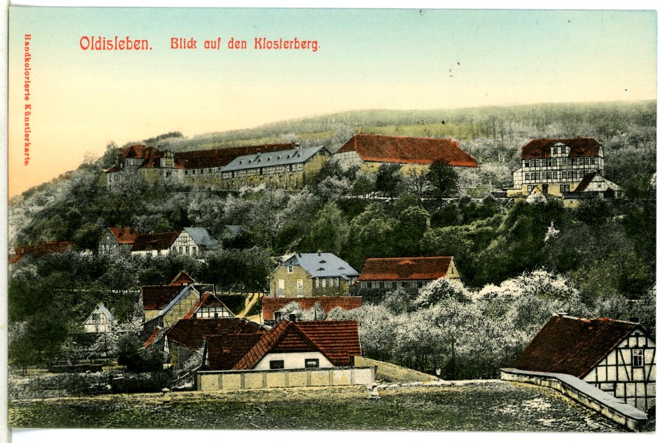 11584-Oldisleben-1910-Blick auf den Klosterberg-Brück & Sohn Kunstverlag