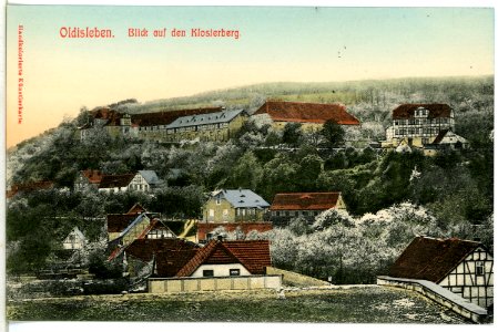 11584-Oldisleben-1910-Blick auf den Klosterberg-Brück & Sohn Kunstverlag