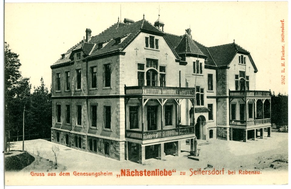 02667-Seifersdorf-1902-Genesungsheim Nächstenliebe bei Rabenau-Brück & Sohn Kunstverlag