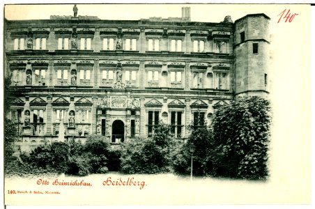 00140-Heidelberg-1898-Heinrichsbau-Brück & Sohn Kunstverlag