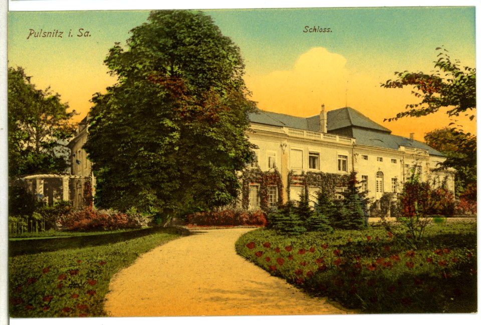 11033-Pulsnitz-1910-Schloß-Brück & Sohn Kunstverlag