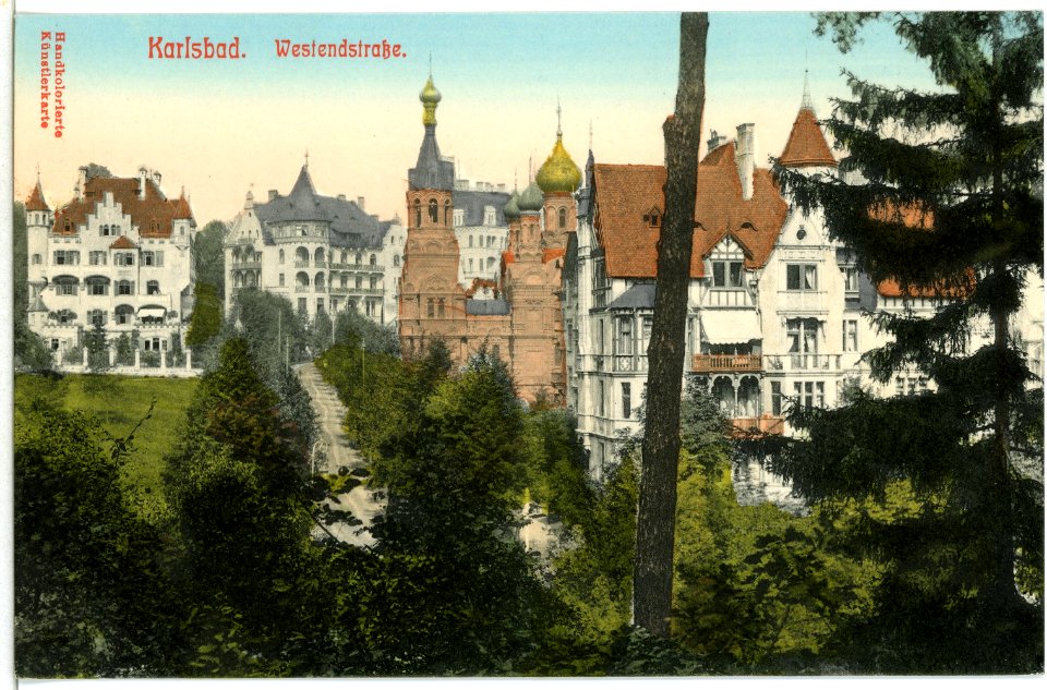 11611-Karlsbad-1910-Westendstraße-Brück & Sohn Kunstverlag