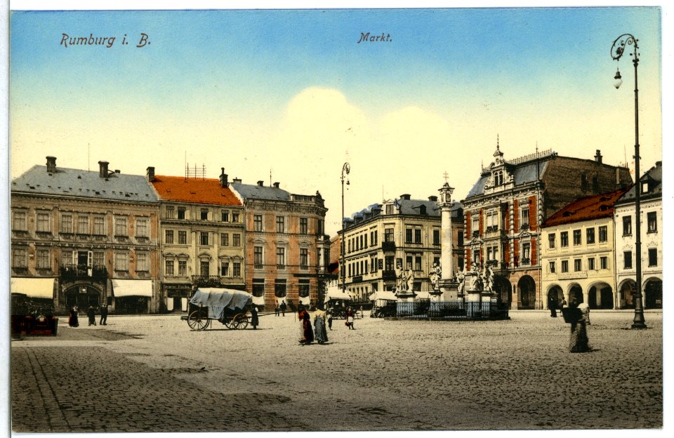 11224-Rumburg-1910-Markt-Brück & Sohn Kunstverlag
