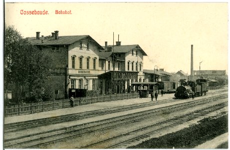 11231-Cossebaude-1910-Bahnhof-Brück & Sohn Kunstverlag