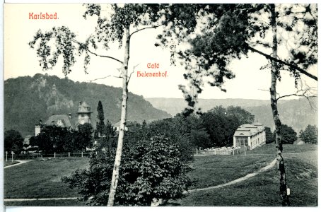 11621-Karlsbad-1910-Cafe Helenenhof-Brück & Sohn Kunstverlag