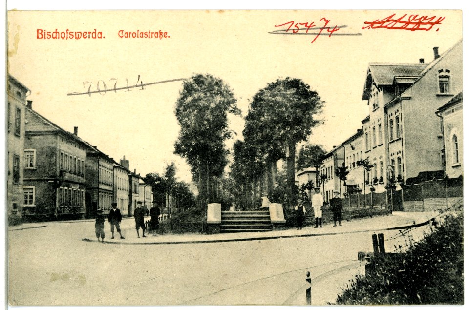 11884-Bischofswerda-1910-Carolastraße-Brück & Sohn Kunstverlag