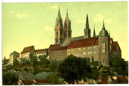 11502-Meißen-1910-Albrechtsburg und Dom-Brück & Sohn Kunstverlag