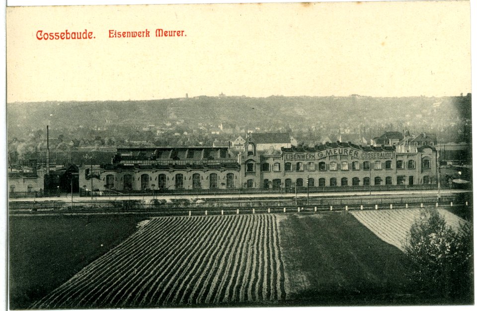 11349-Cossebaude-1910-Eisenwerk Meurer-Brück & Sohn Kunstverlag