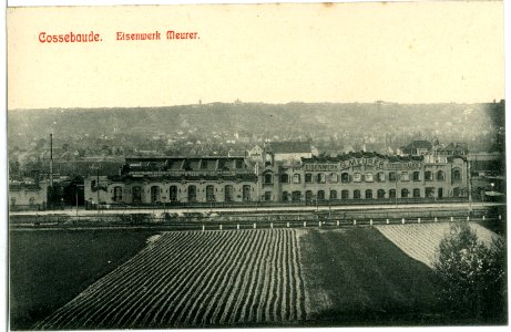 11349-Cossebaude-1910-Eisenwerk Meurer-Brück & Sohn Kunstverlag