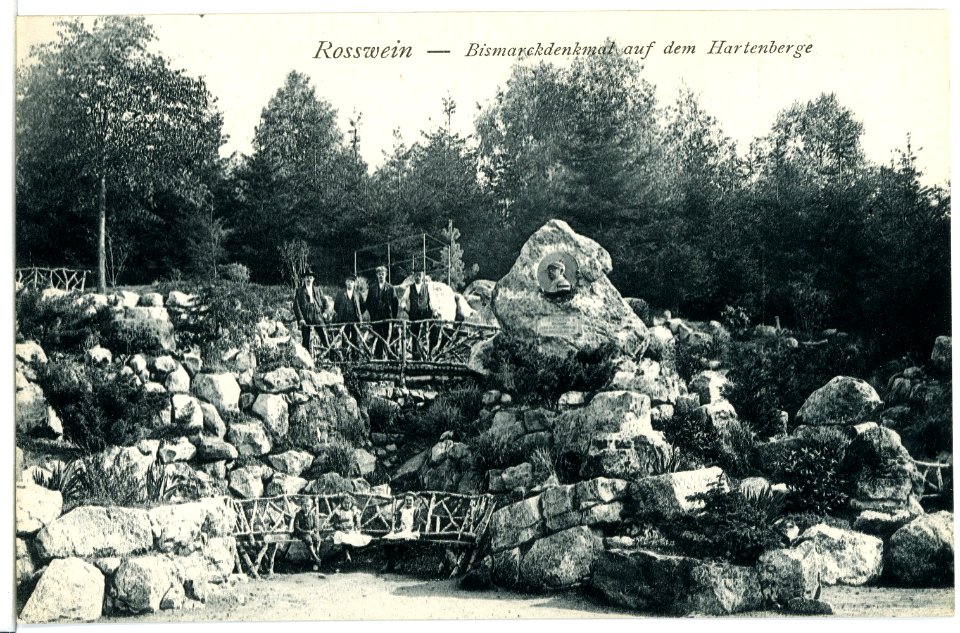 11677-Roßwein-1910-Bismarckdenkmal auf dem Hartenberge-Brück & Sohn Kunstverlag