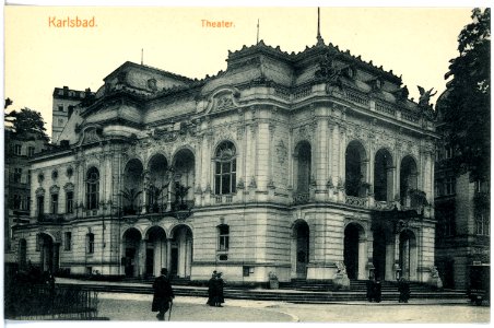 17780-Karlsbad-1914-Theater-Brück & Sohn Kunstverlag