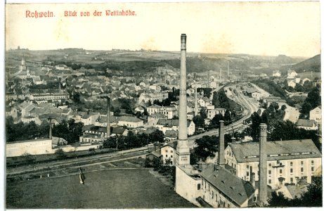 11676-Roßwein-1910-Blick von der Wettinhöhe-Brück & Sohn Kunstverlag