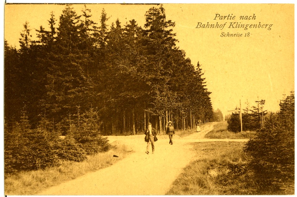 03558-Herrndorf-Hetzdorf-1903-Wanderung Schneise 16-Brück & Sohn Kunstverlag