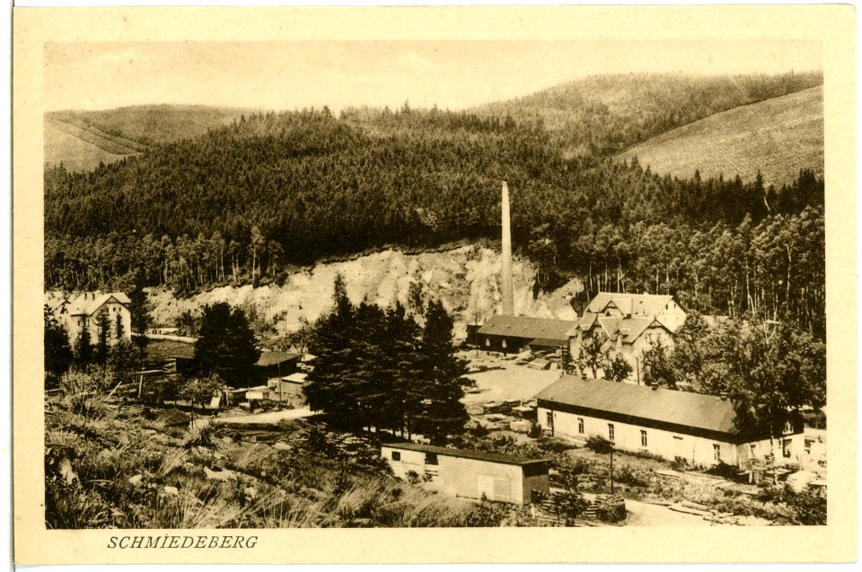 11462-Buschmühle-1910-Blick auf Buschmühle-Erzgebirge in Schmiedeberg-Brück & Sohn Kunstverlag