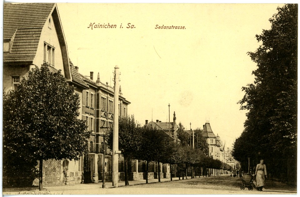 19670-Hainichen-1915-Sedanstraße-Brück & Sohn Kunstverlag
