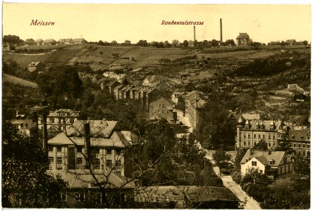17814-Meißen-1914-Rauhentalstraße-Brück & Sohn Kunstverlag