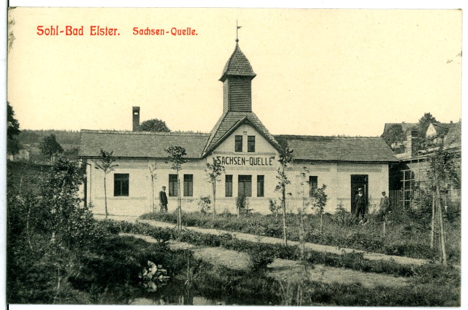 11397-Bad Elster-1910-Sohlbad - Sachsenquelle-Brück & Sohn Kunstverlag