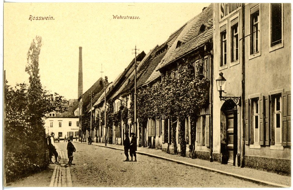 19816-Roßwein-1915-Wehrstraße-Brück & Sohn Kunstverlag