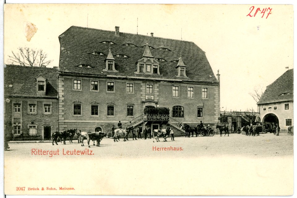 02047-Leutewitz-1901-Herrenhaus-Brück & Sohn Kunstverlag