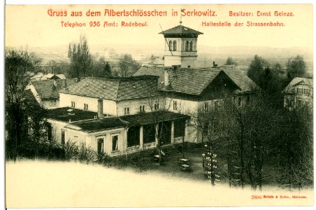02696-Serkowitz-1902-Albertschlößchen-Brück & Sohn Kunstverlag