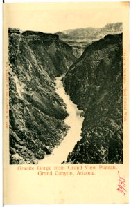 03935-Grand Canyon-1903-Granite Gorge from Grand View-Brück & Sohn Kunstverlag photo
